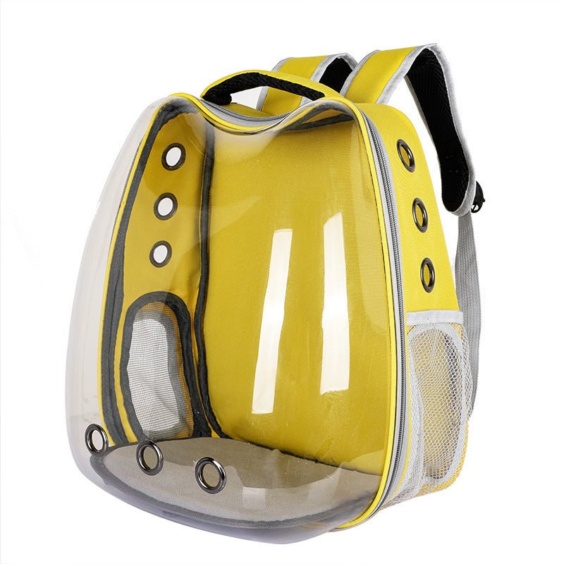 Transparent Bubble Window Cat Backpack Carrier - Pet Travel - TailWag Supply Co.
