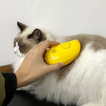 Cat Dog Steamy Brush Steam Brush Electric Sprayer for Massage Pet Grooming Tool